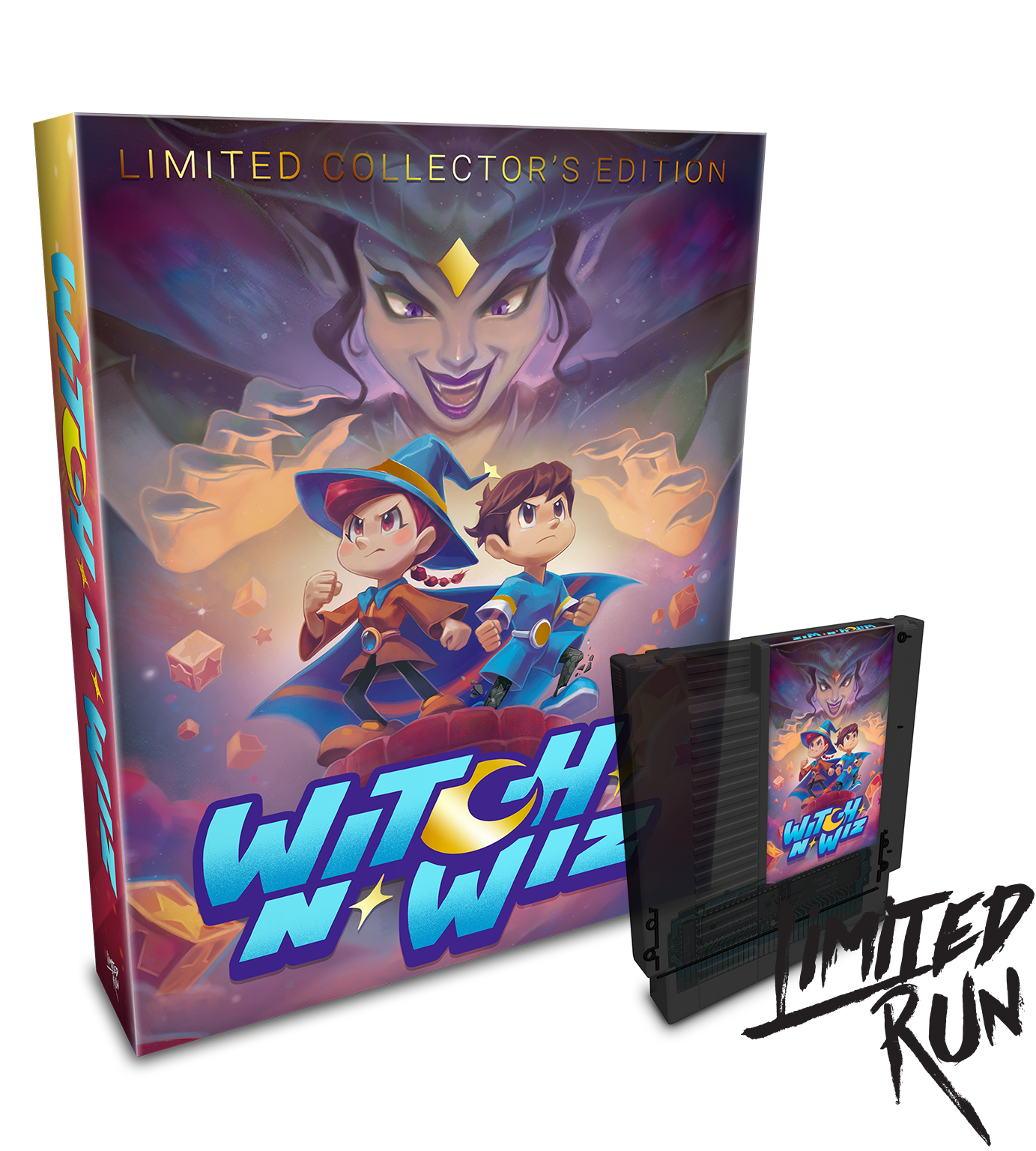 limited-run-witch-n-wiz-deluxe-edition-nes-modul-puzzle image 1