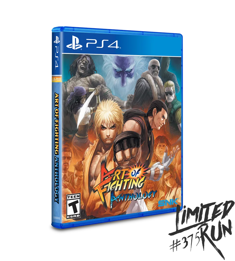 limited-run-375-art-of-fighting-anthology-ps4-spiel-trilogie image 1
