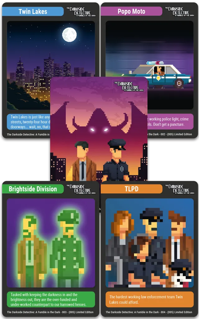 super-rare-games-tc-101-darkside-detective-sammelkarten-booster-pack image 1