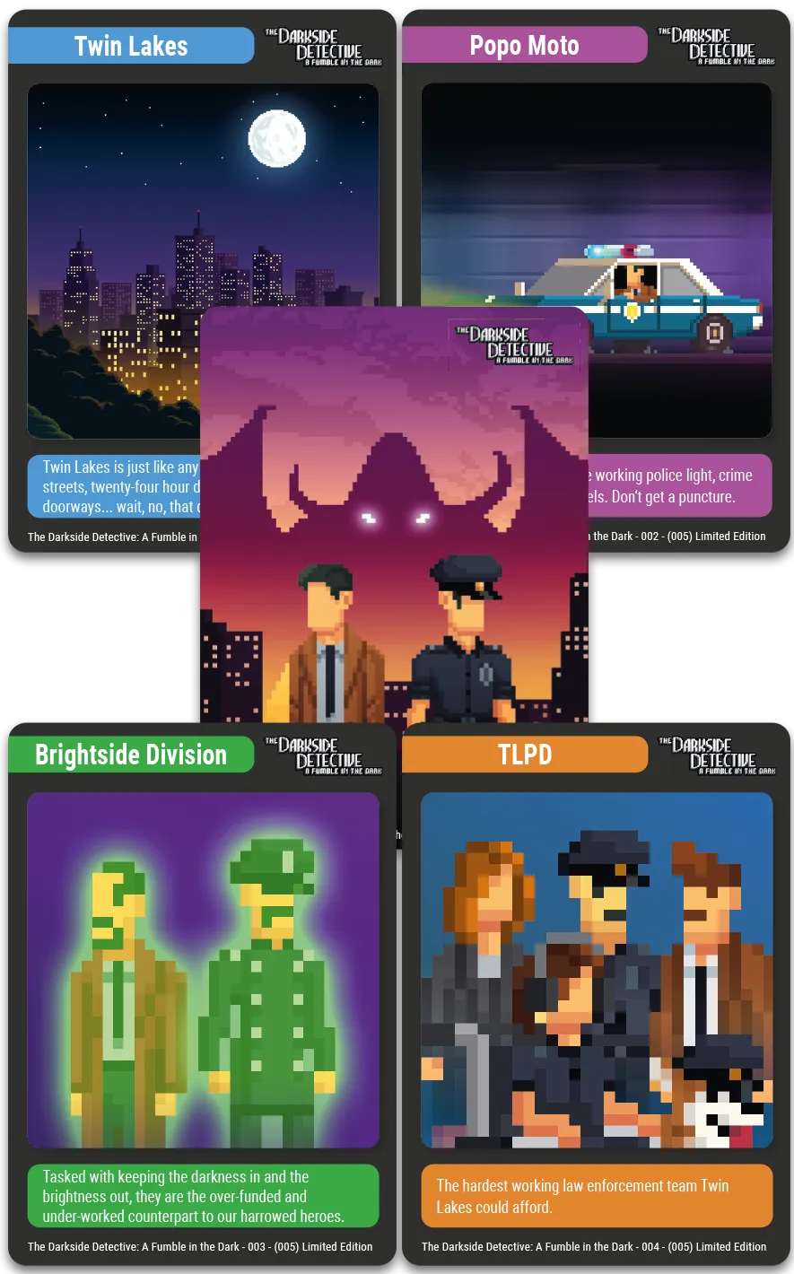 super-rare-games-tc-101-darkside-detective-sammelkarten-booster-pack image 1