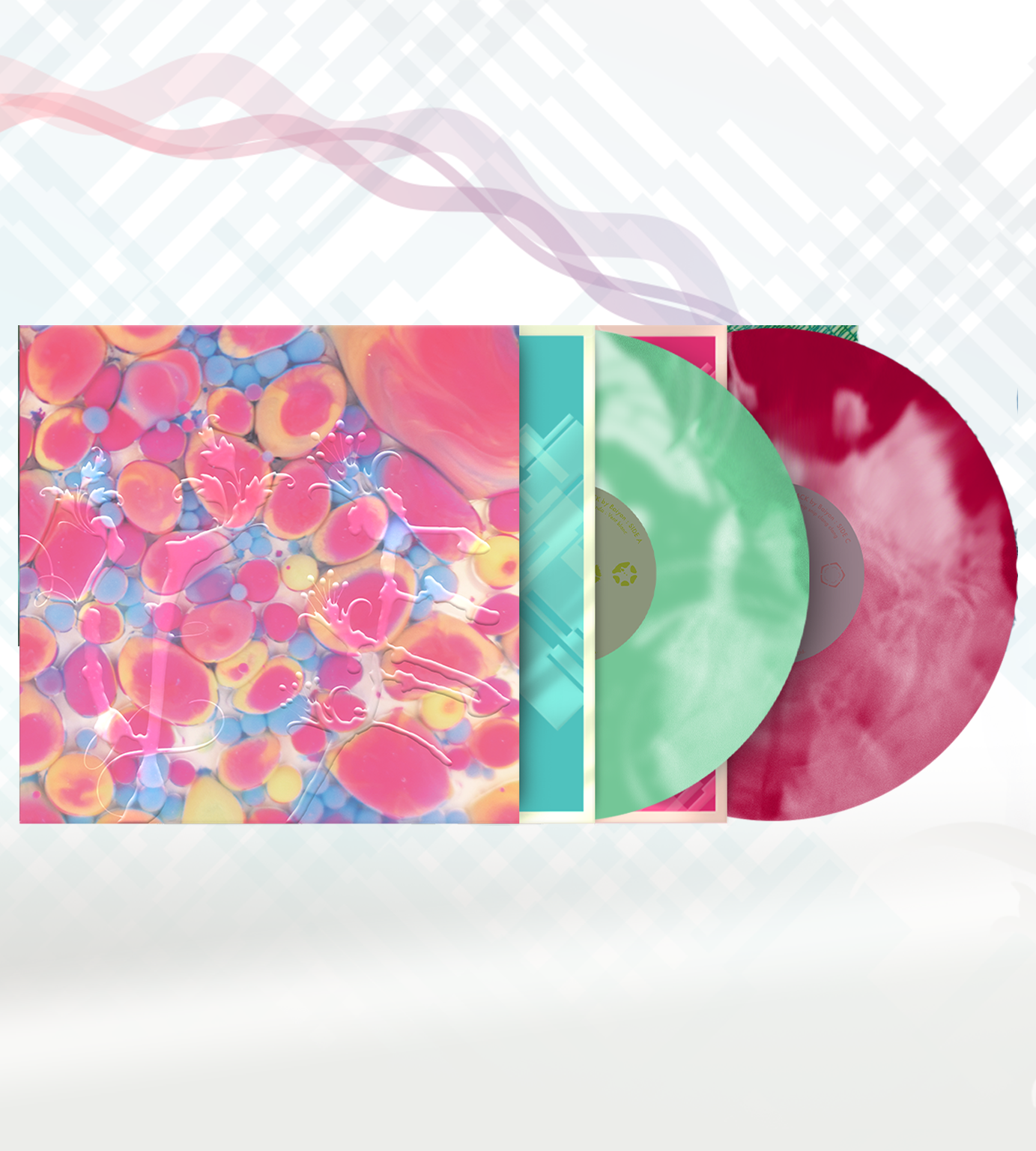 pixeljunk-eden-2-soundtrack-vinyl-2lp-glow-schallplatte image 2