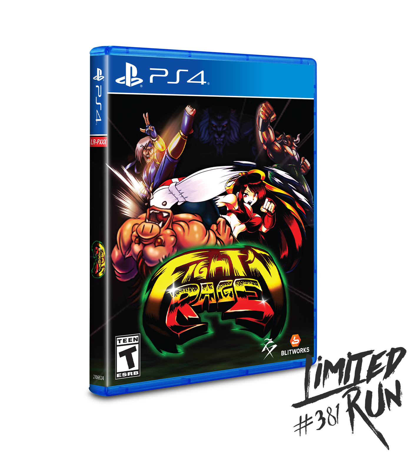 limited-run-games-fight-n-rage-381-ps4-spiel-beat-em-up image 1
