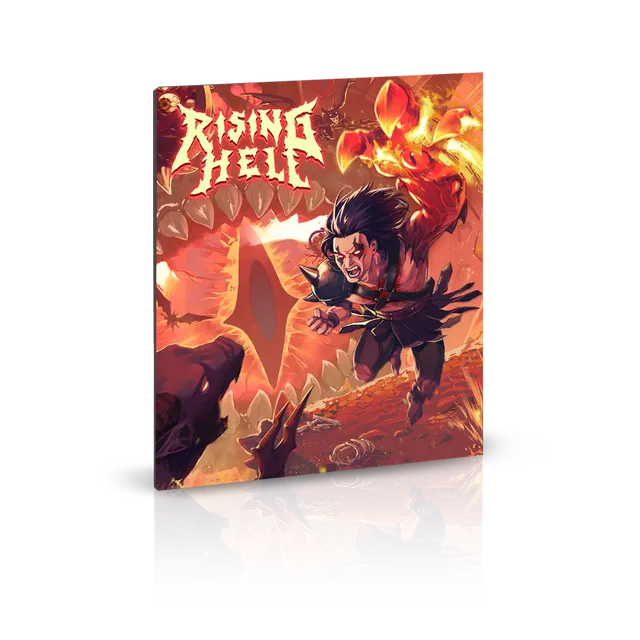 strictly-limited-rising-hell-art-card-alu-bild-14x17-limitiert image 1