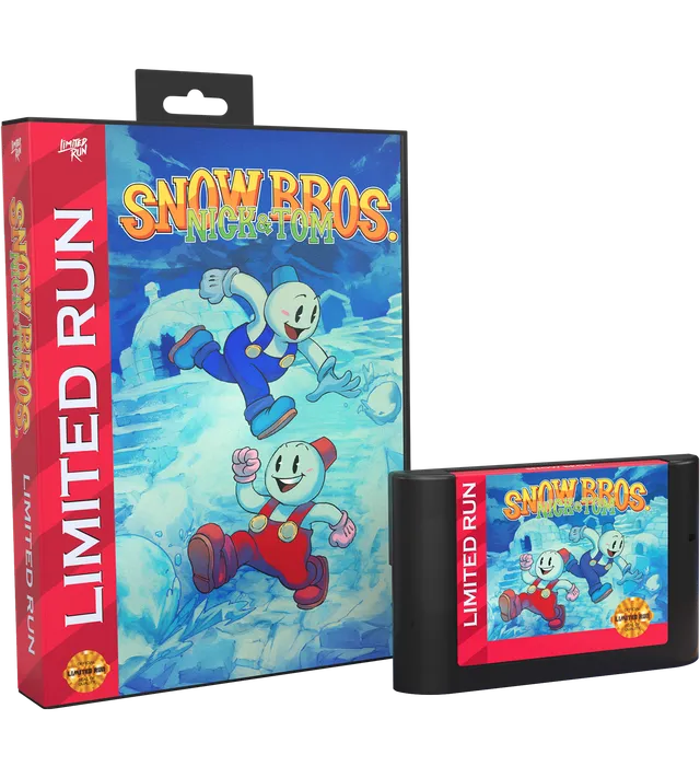 limited-run-snow-bros-nick-tom-sgn-16-bit-modul-retro image 1
