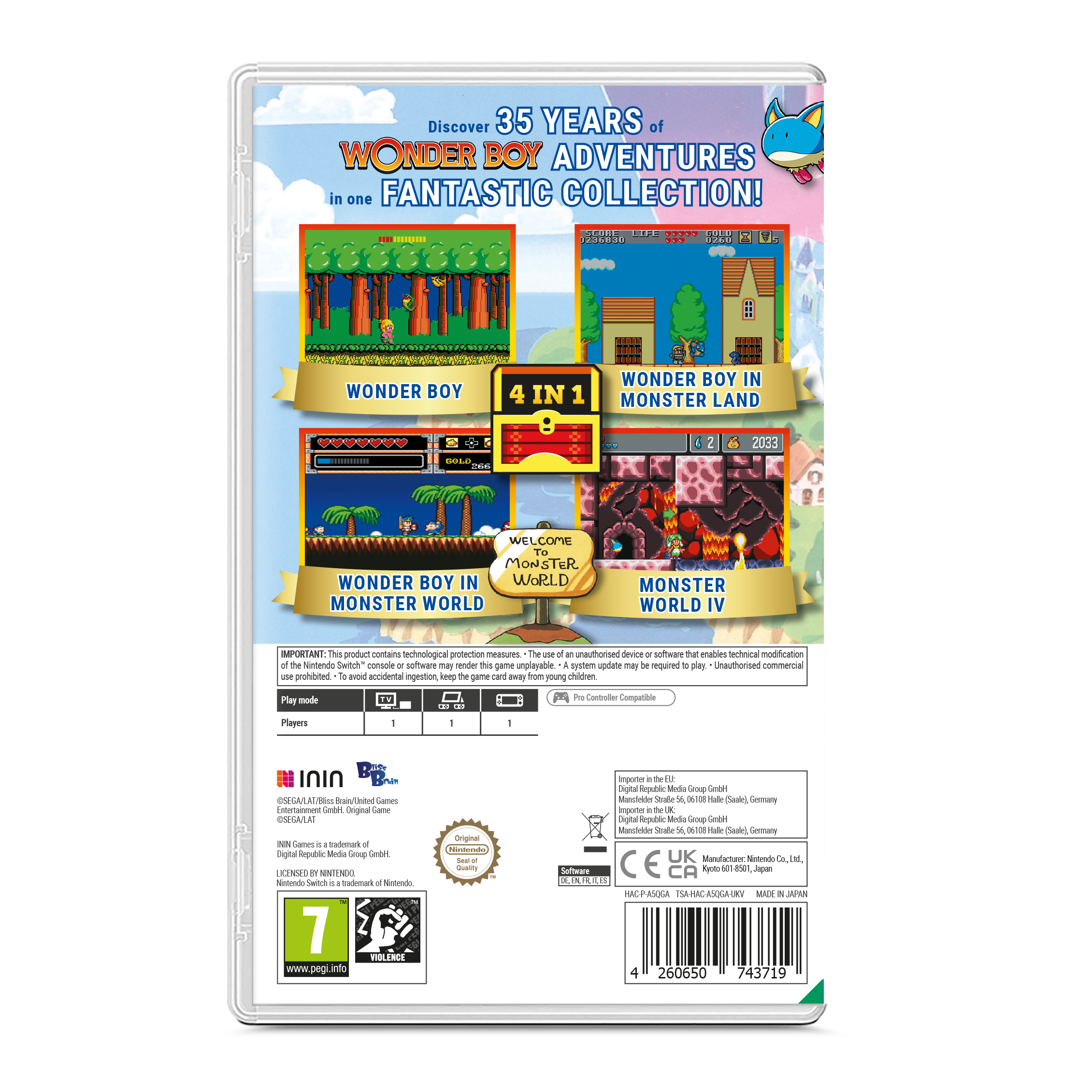 wonder-boy-collection-spiel-switch-mit-4-klassikern-standard image 2
