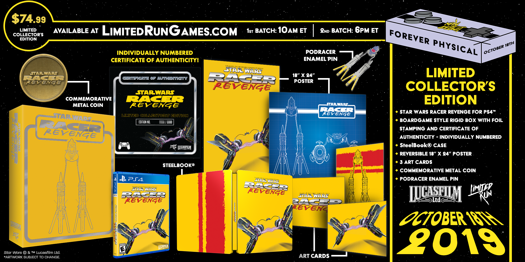 limited-run-290-star-wars-racer-revenge-ps4-spiel-premium-edition image 2