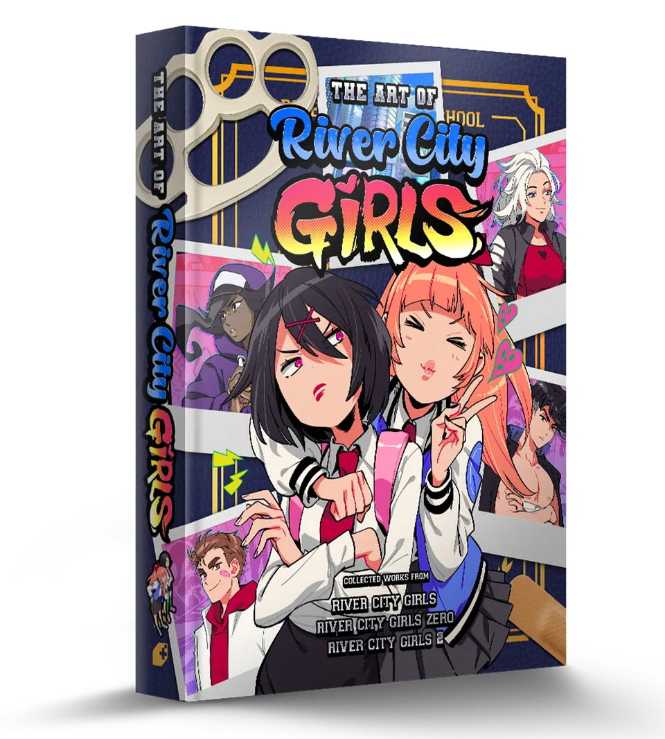 the-art-of-river-city-girls-artbook-hardcover image 1