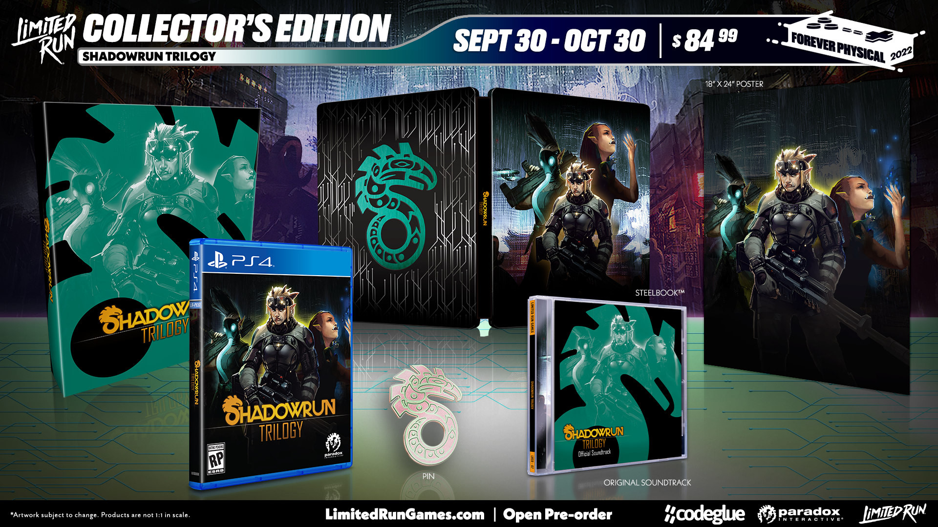 limited-run-481-shadowrun-trilogy-ps4-spiel-collectors-edition image 3