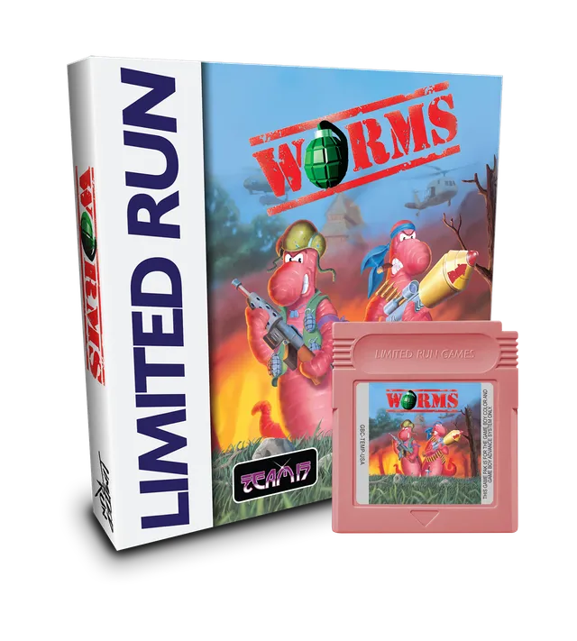 limited-run-worms-gb-game-boy-modul-peach-sammler image 1