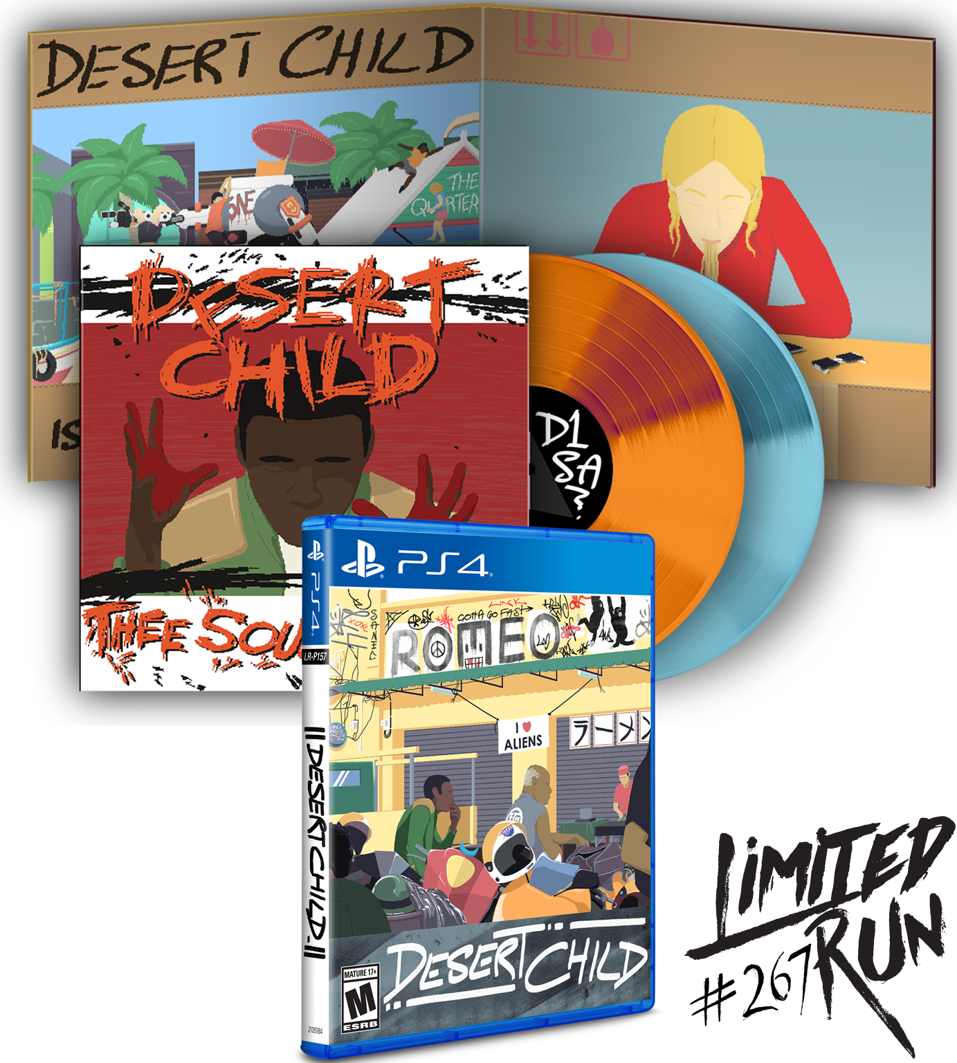 limited-run-desert-child-267-vinyl-edition-ps4-spiel-mit-doppel-lp image 1
