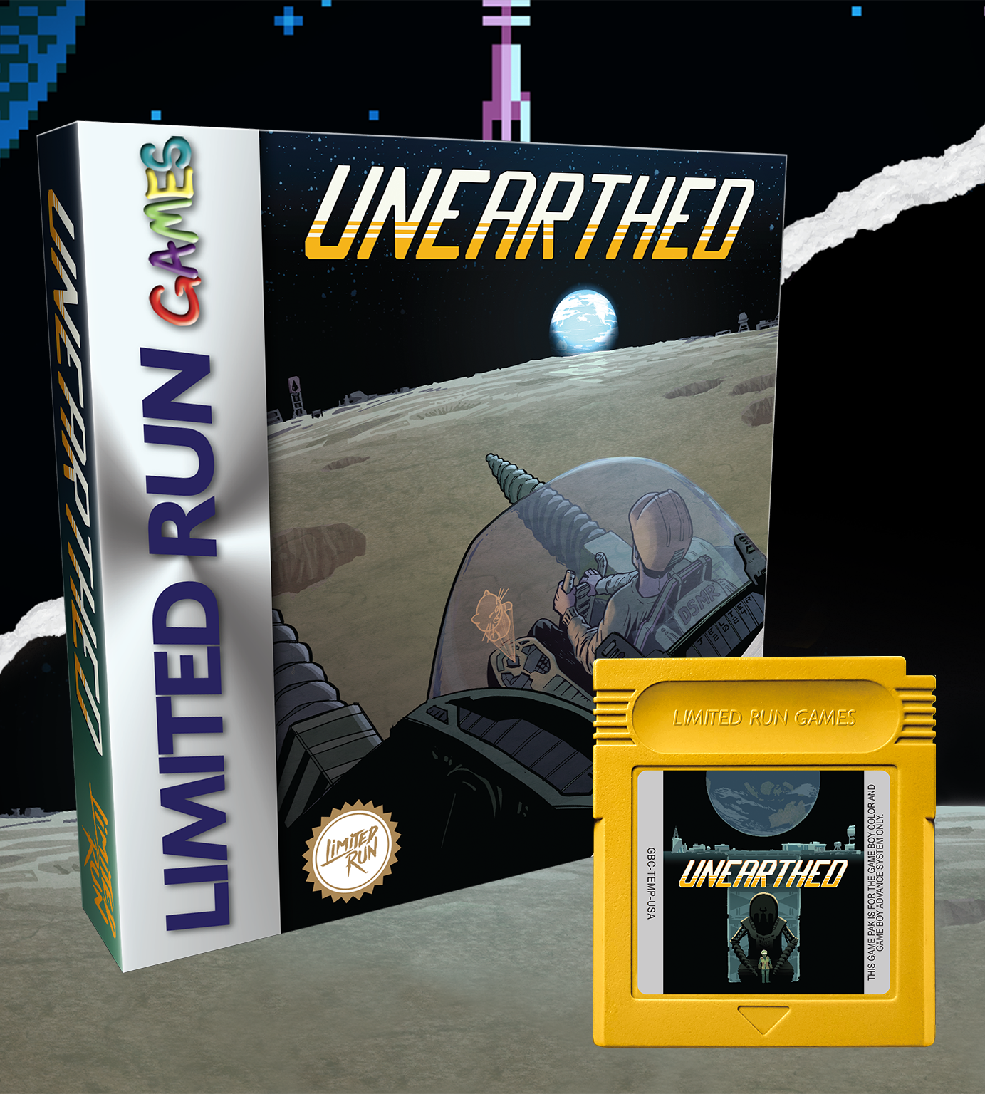 limited-run-games-unearthed-gbc-spiel-modul-puzzle image 2