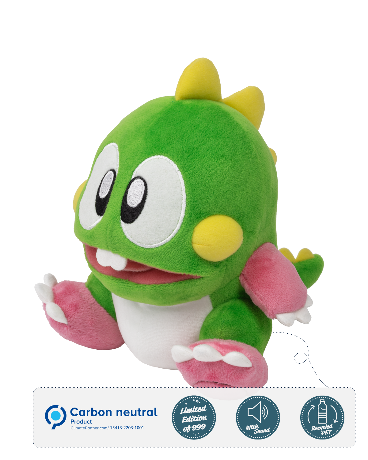 bubble-bobble-bub-pl-schtier-22cm-mit-sound-limitiert-999 image 2