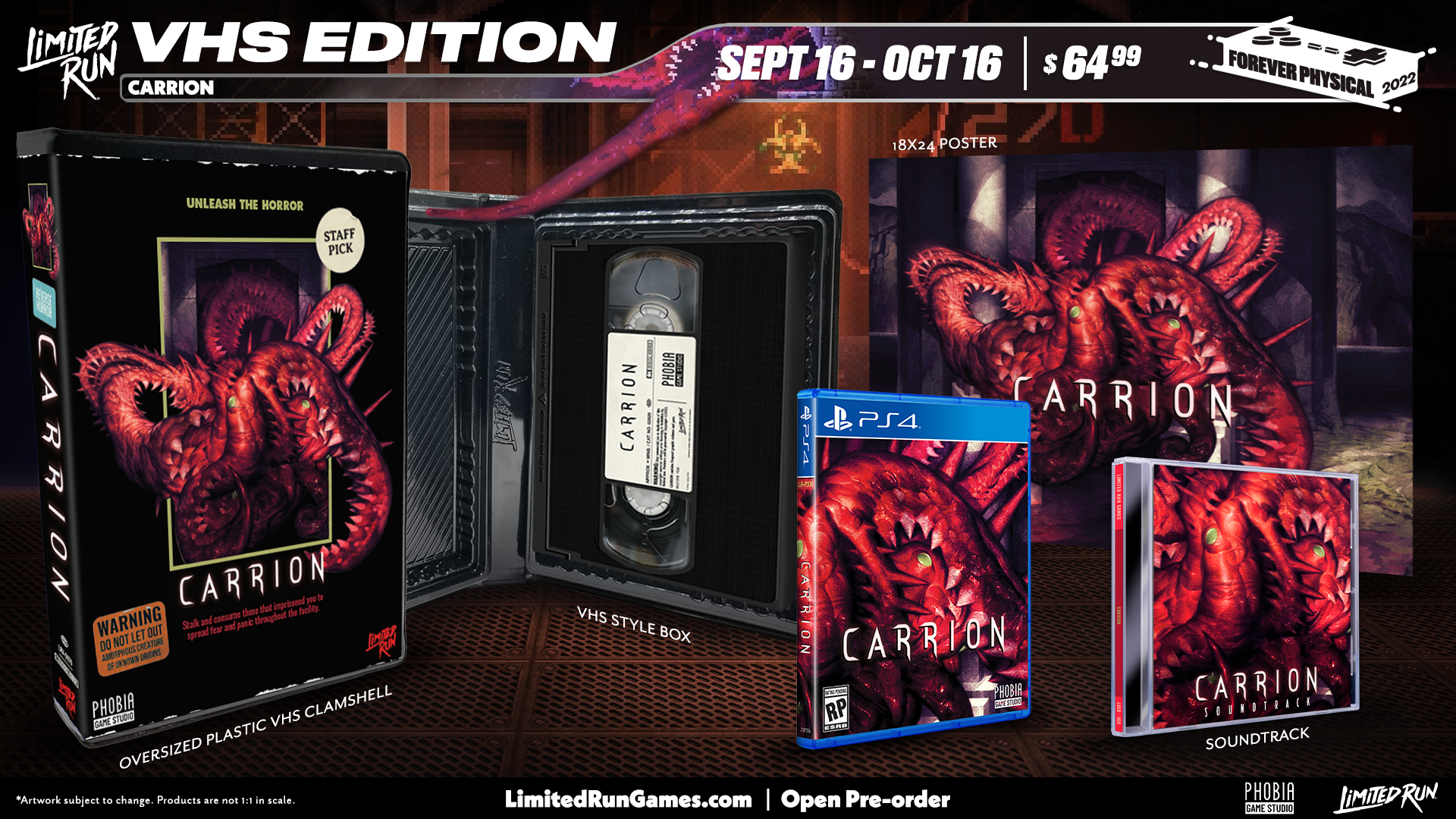 limited-run-458-carrion-vhs-edition-ps4-spiel-horror image 4