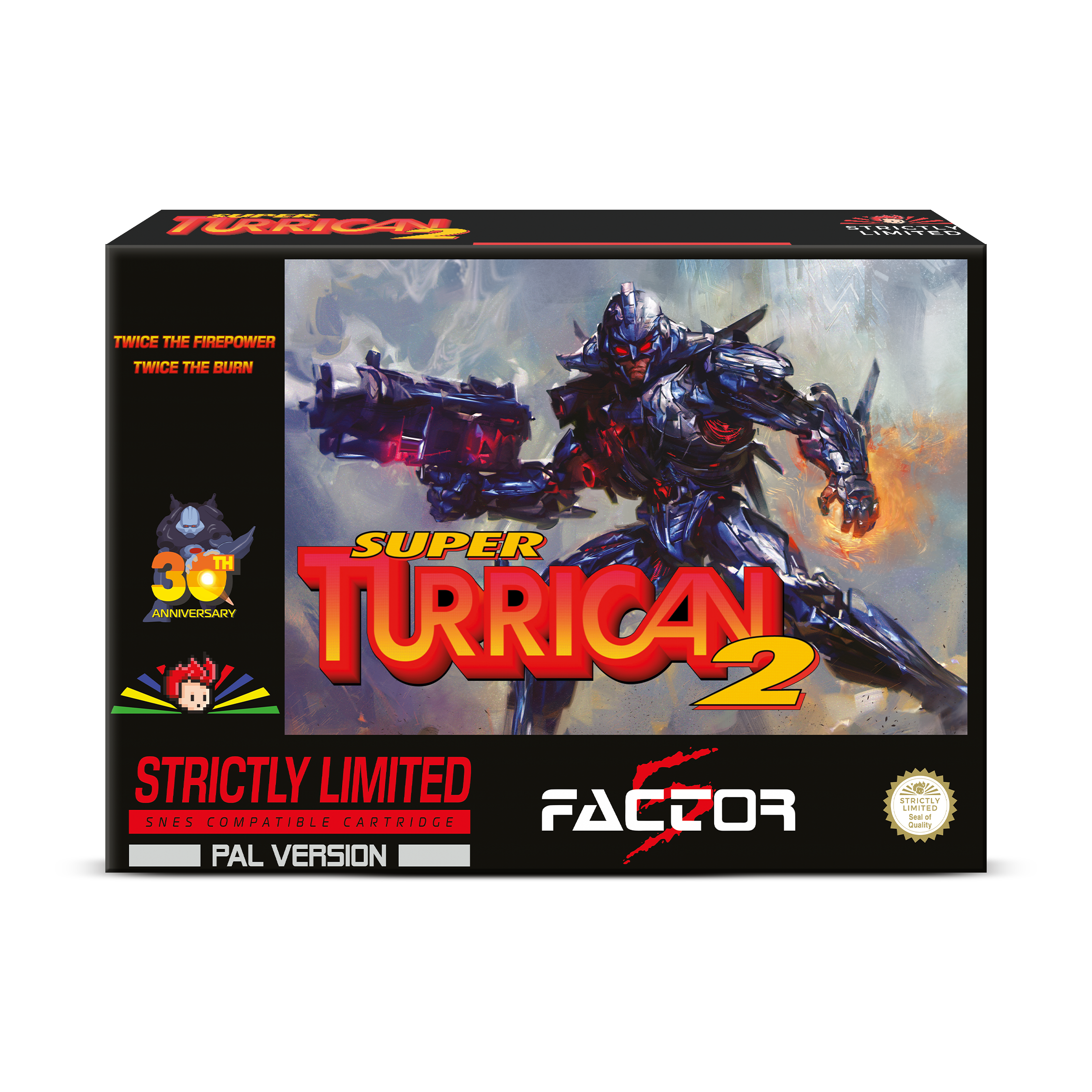 strictly-limited-super-turrican-2-special-edition-snes-pal-modul image 1