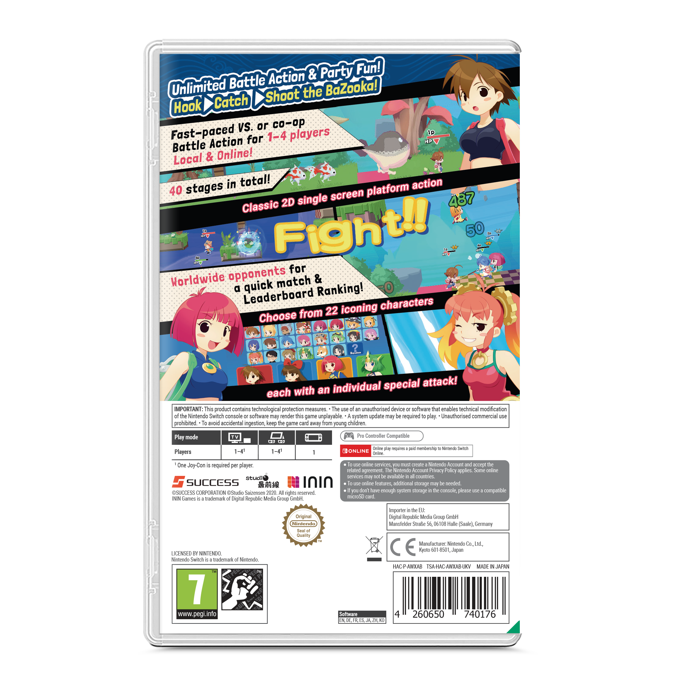 inin-umihara-kawase-bazooka-switch-spiel-standard-edition-action image 2