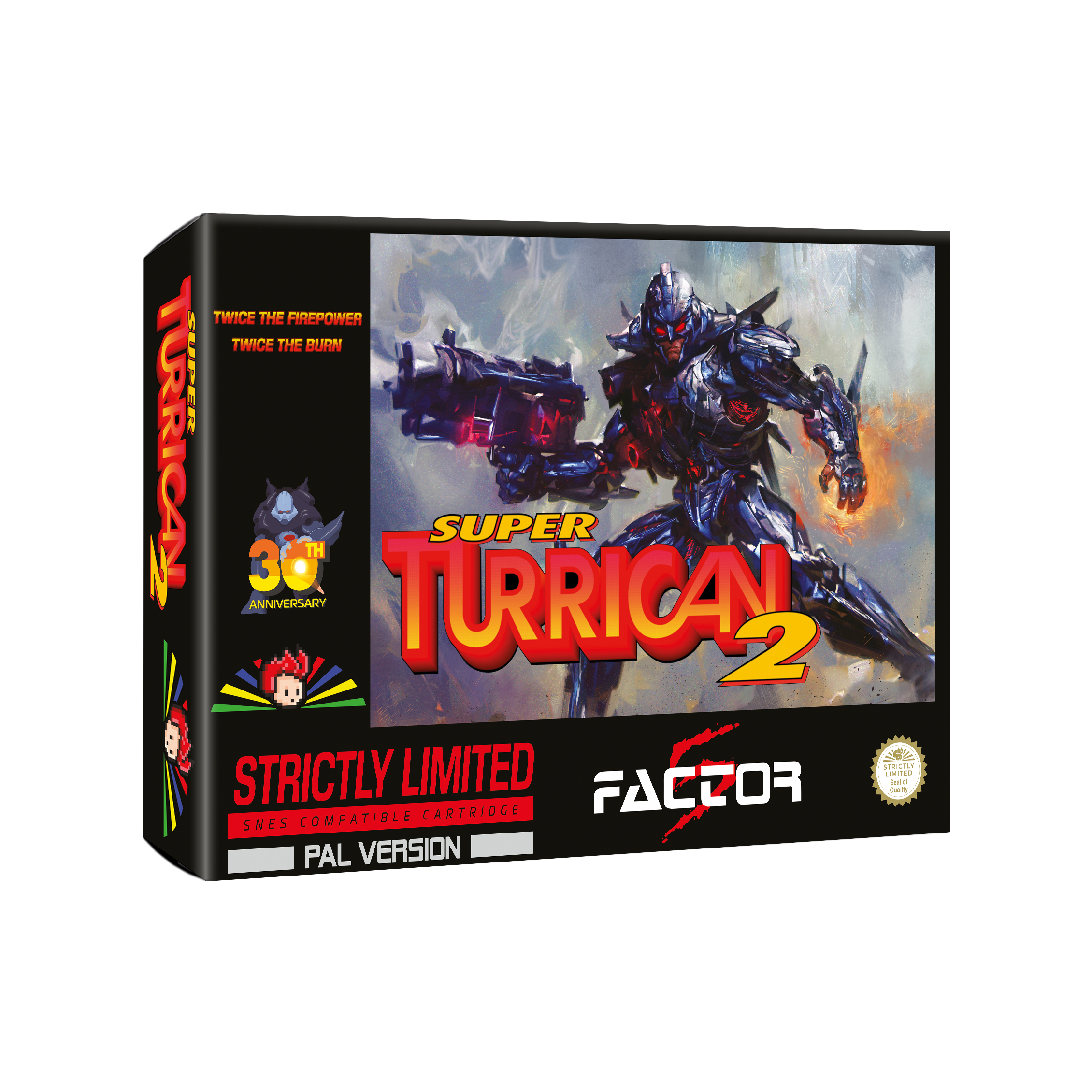 strictly-limited-super-turrican-2-special-edition-snes-pal-modul image 2