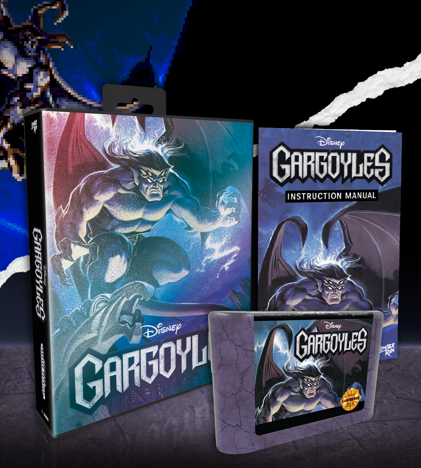gargoyles-genesis-modul-collector-s-edition-retro-action image 2