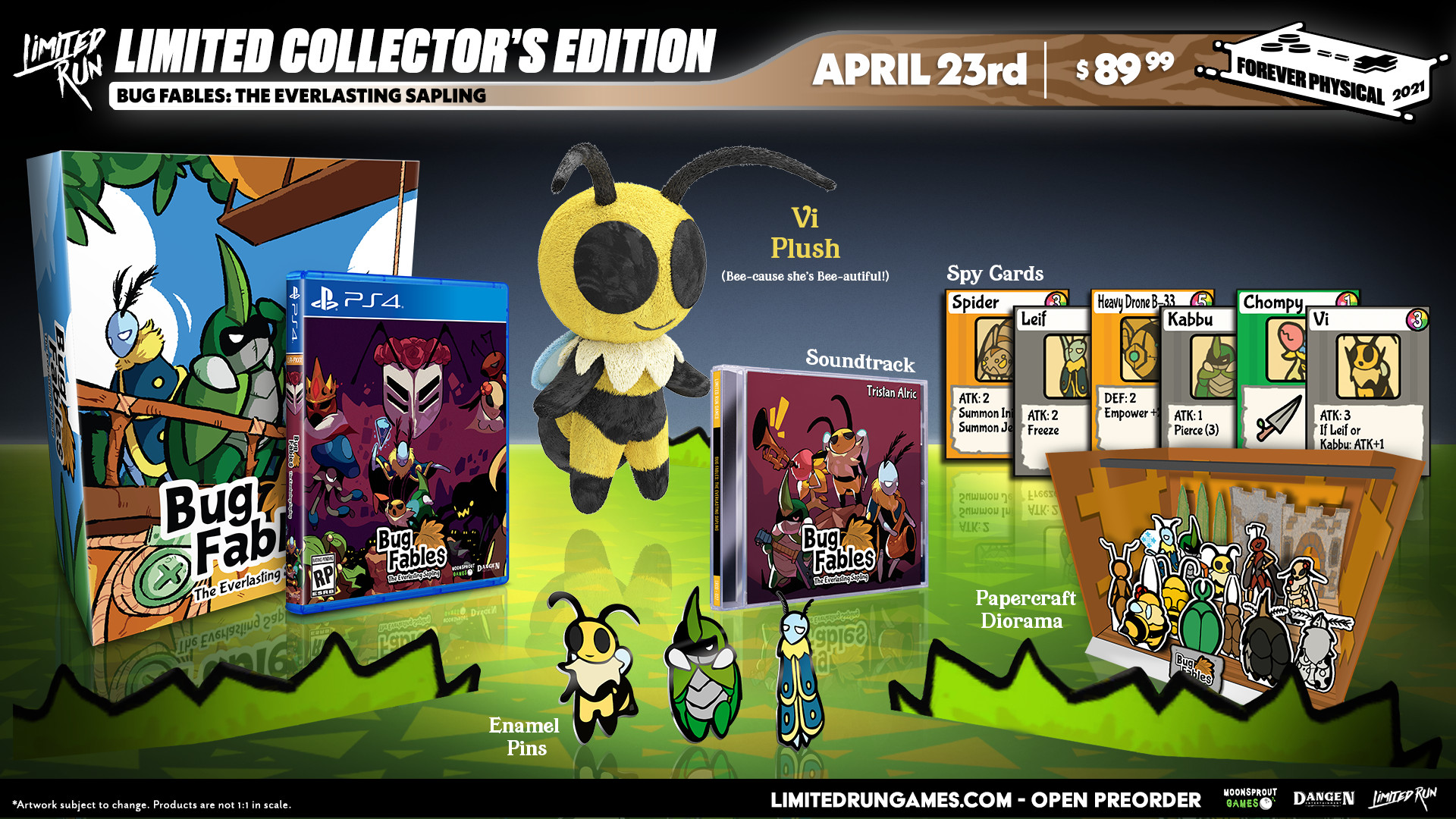limited-run-bug-fables-ps4-spiel-collectors-edition image 2