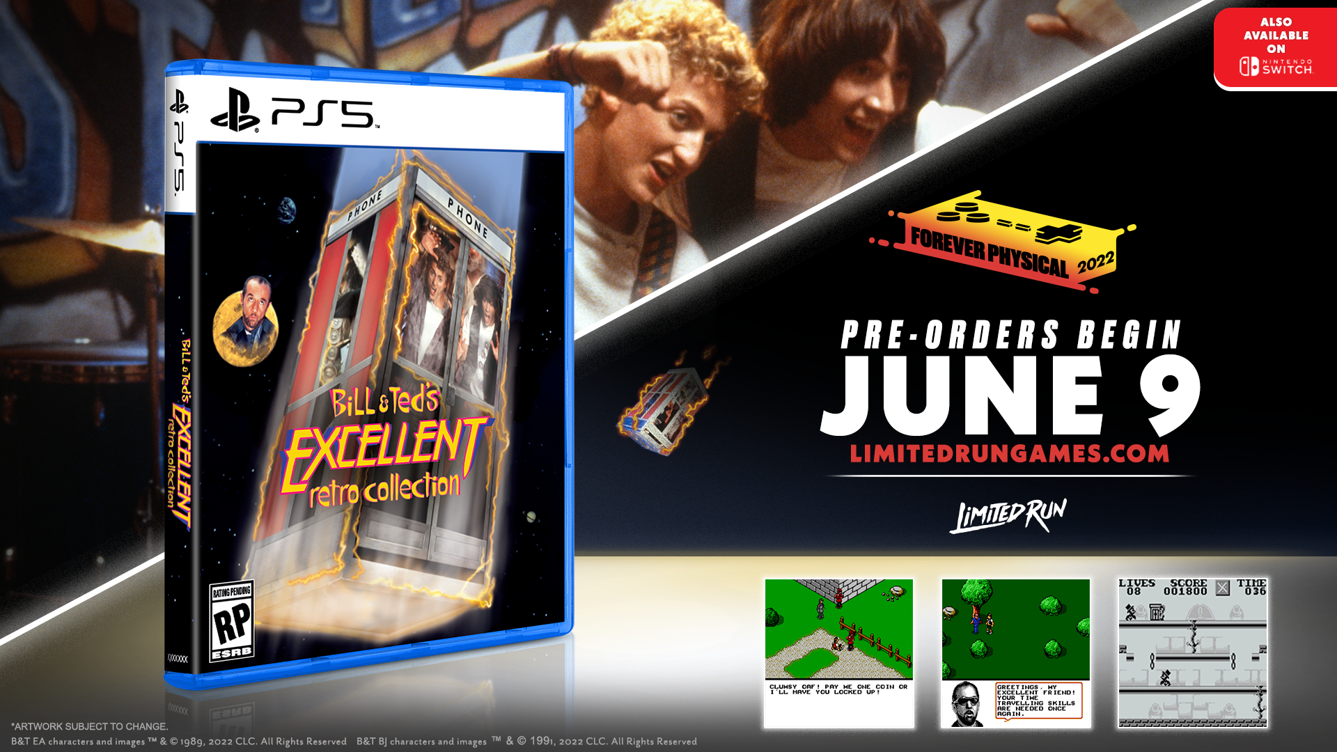 ps5-limited-run-bill-ted-s-excellent-retro-collection-25-spiel image 3