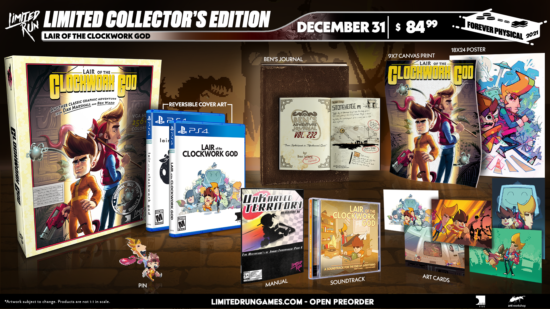limited-run-437-lair-of-the-clockwork-god-ps4-spiel-ce image 2