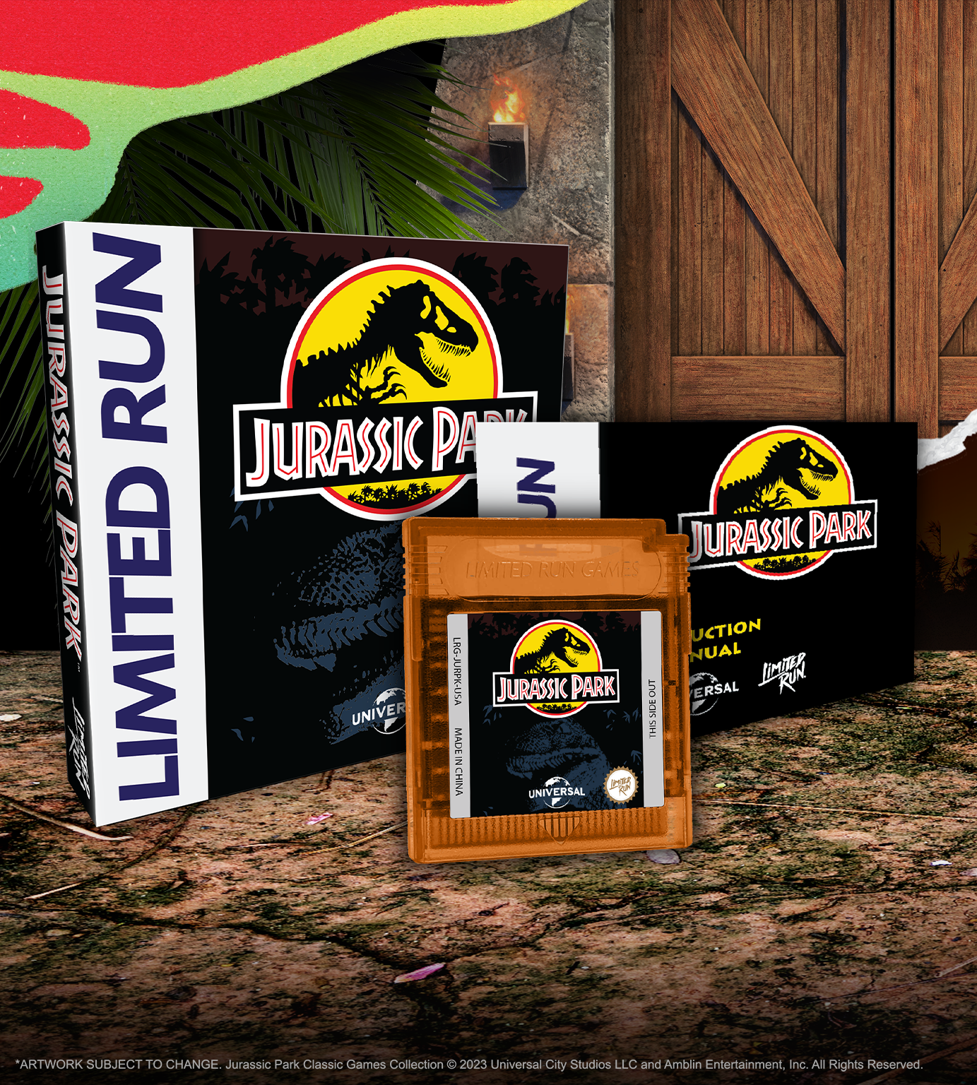 limited-run-jurassic-park-gb-modul-gameboy-action-spiel image 2