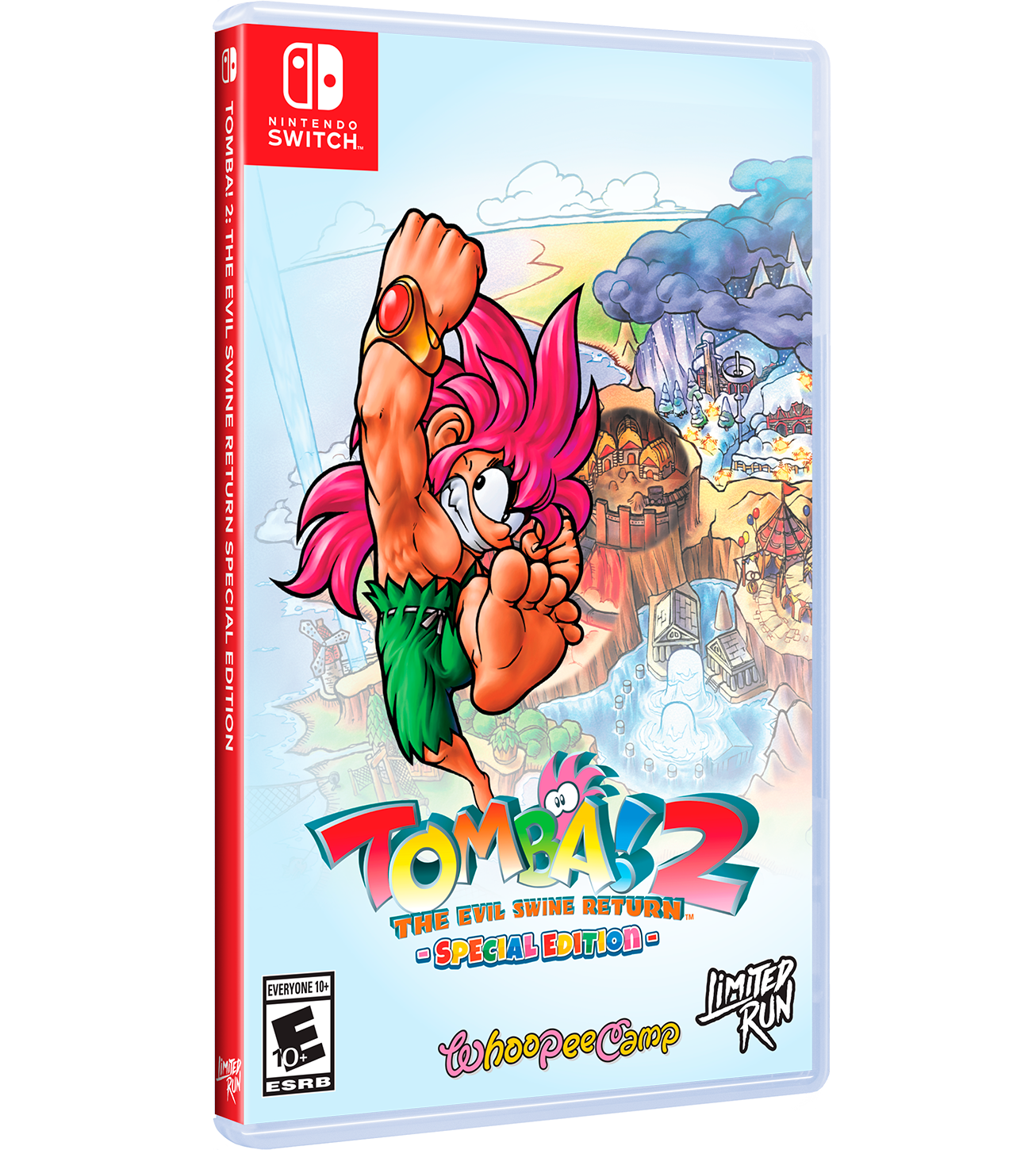 limited-run-tomba-2-switch-spiel-special-edition-plattformer image 1