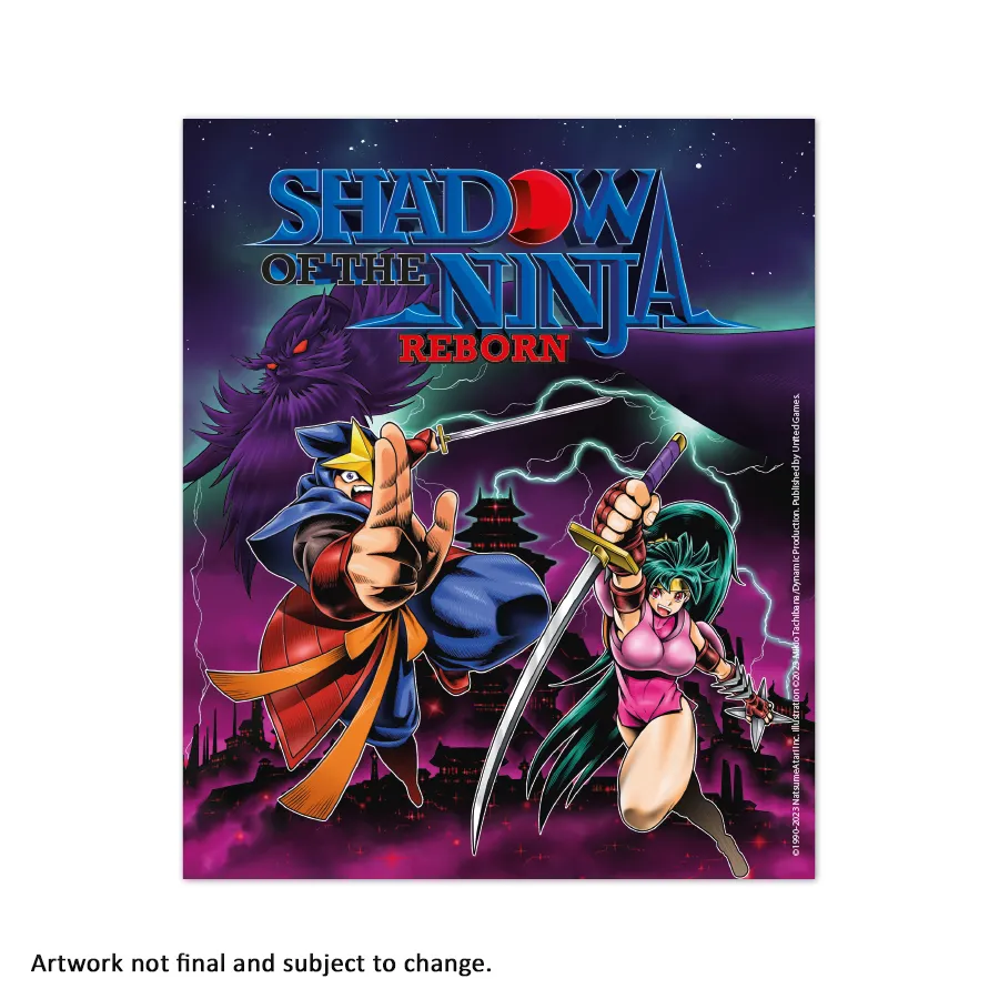 strictly-limited-games-shadow-of-the-ninja-reborn-art-card-alu-14x17-cm image 1