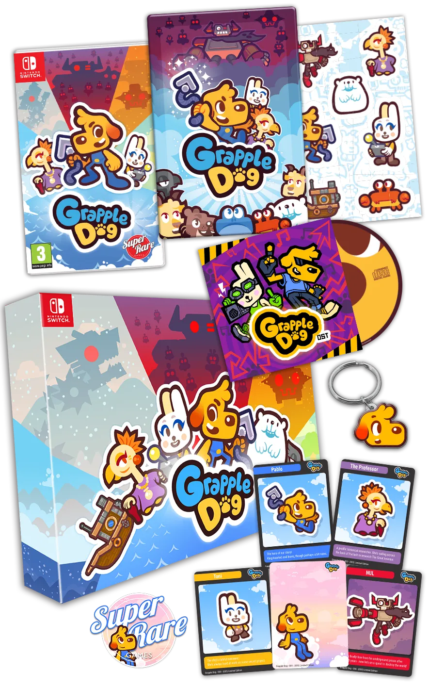 super-rare-games-ce-10-grapple-dog-switch-spiel-collector-s-edition image 1