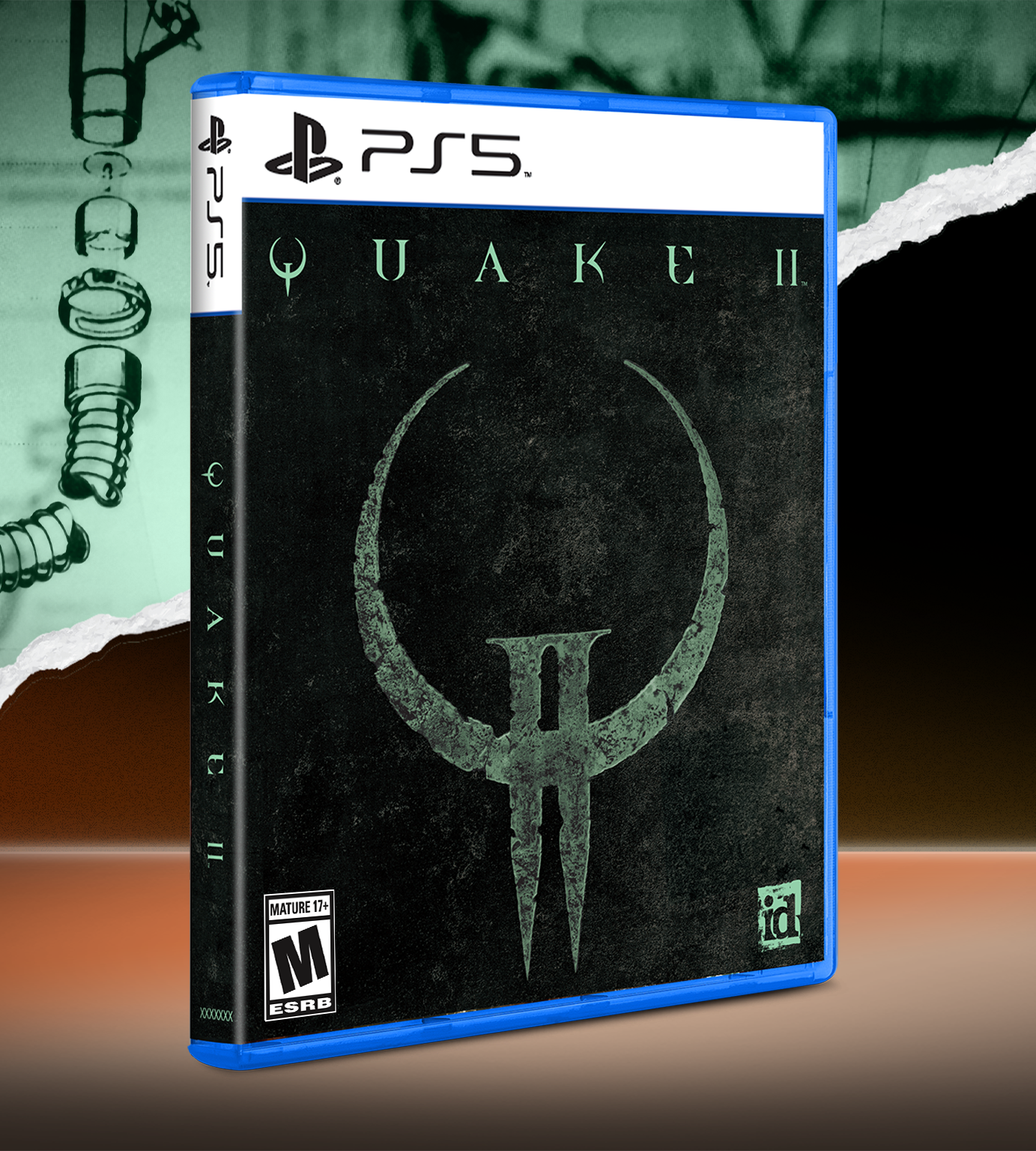limited-run-quake-ii-76-ps5-spiel-standard-edition-disc image 2