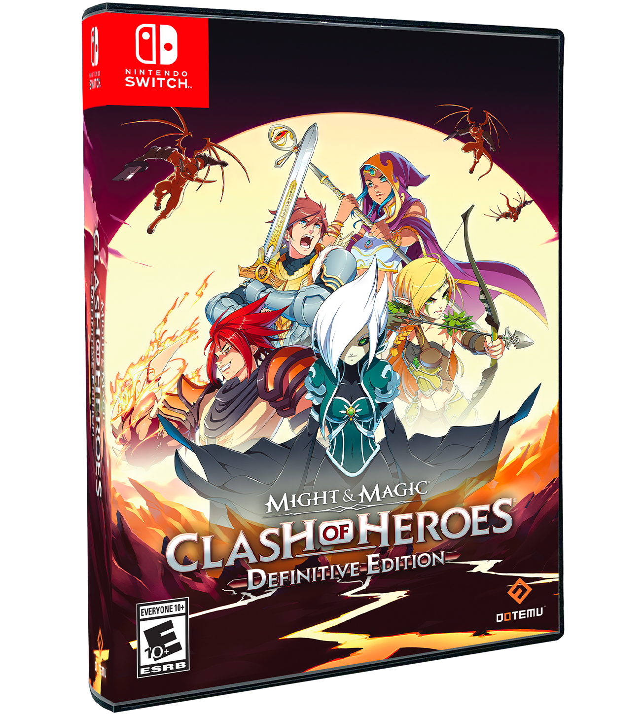 limited-run-might-magic-clash-of-heroes-switch-spiel-deluxe-puzzle image 1