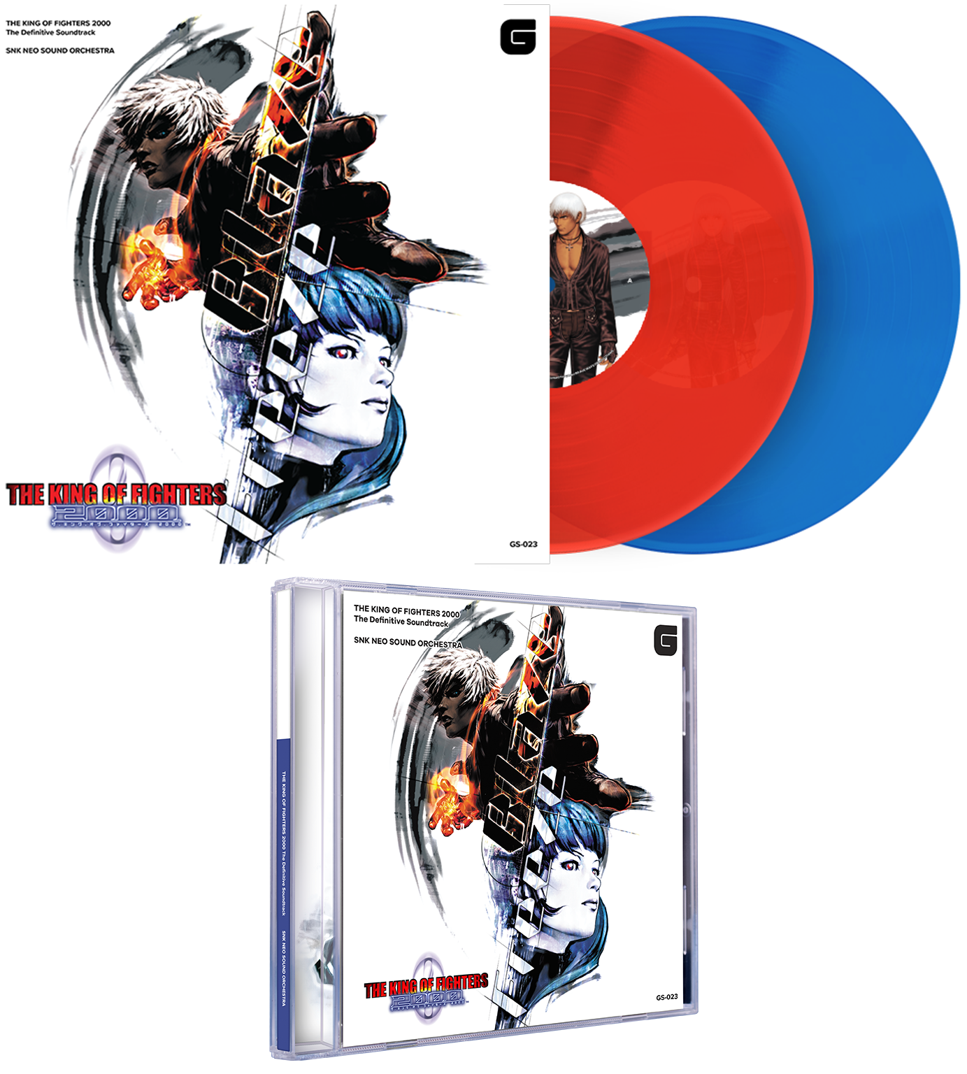 limited-run-king-of-fighters-2000-soundtrack-vinyl-2lp-farbig image 1
