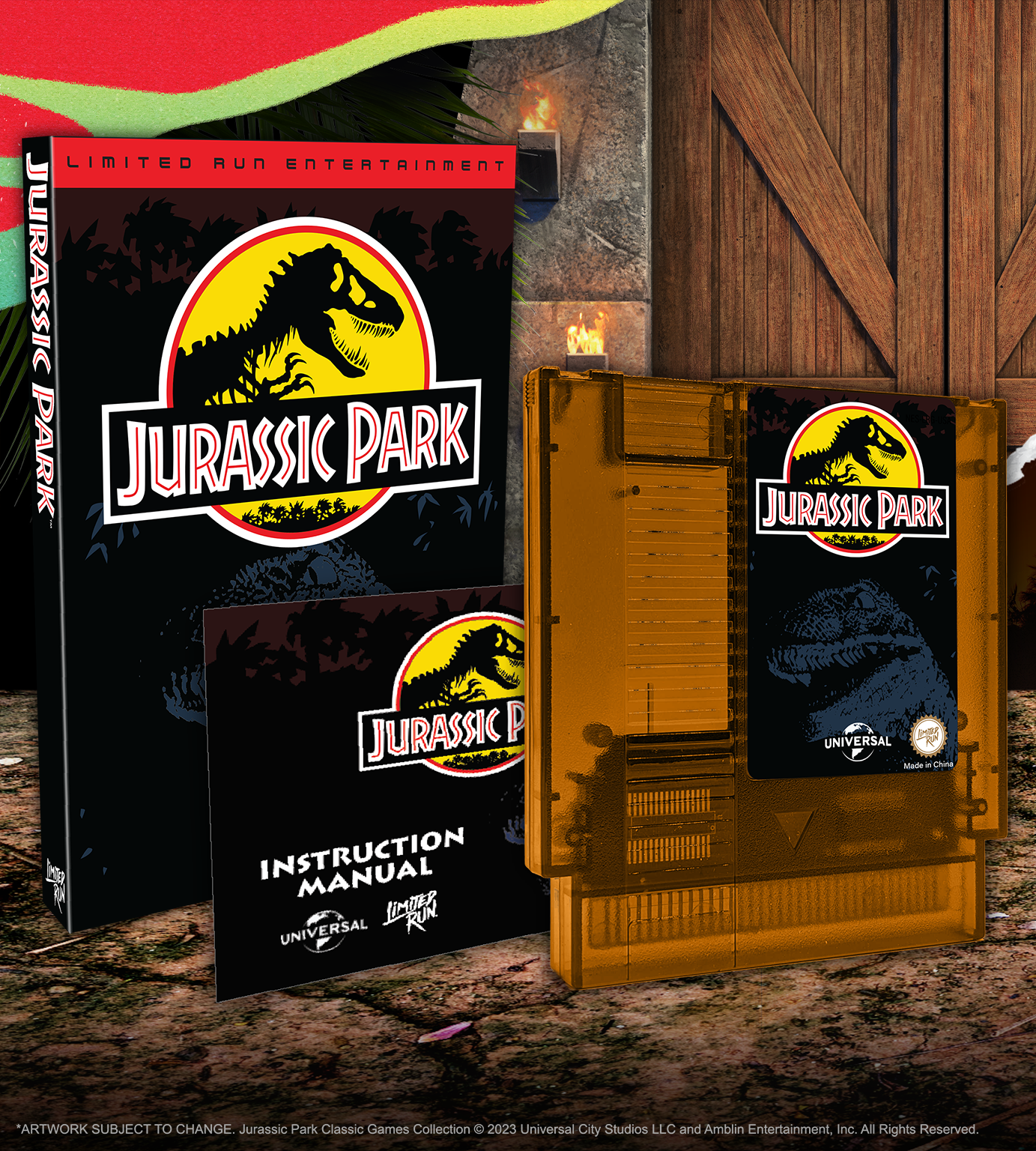 limited-run-jurassic-park-nes-spiel-modul-retro-action image 2