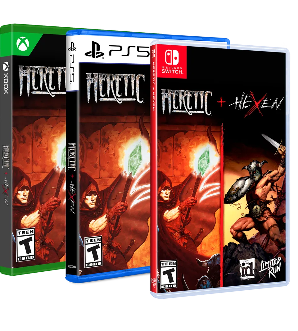 limited-run-heretic-hexen-ps5-spiel-standard-edition-shooter image 1