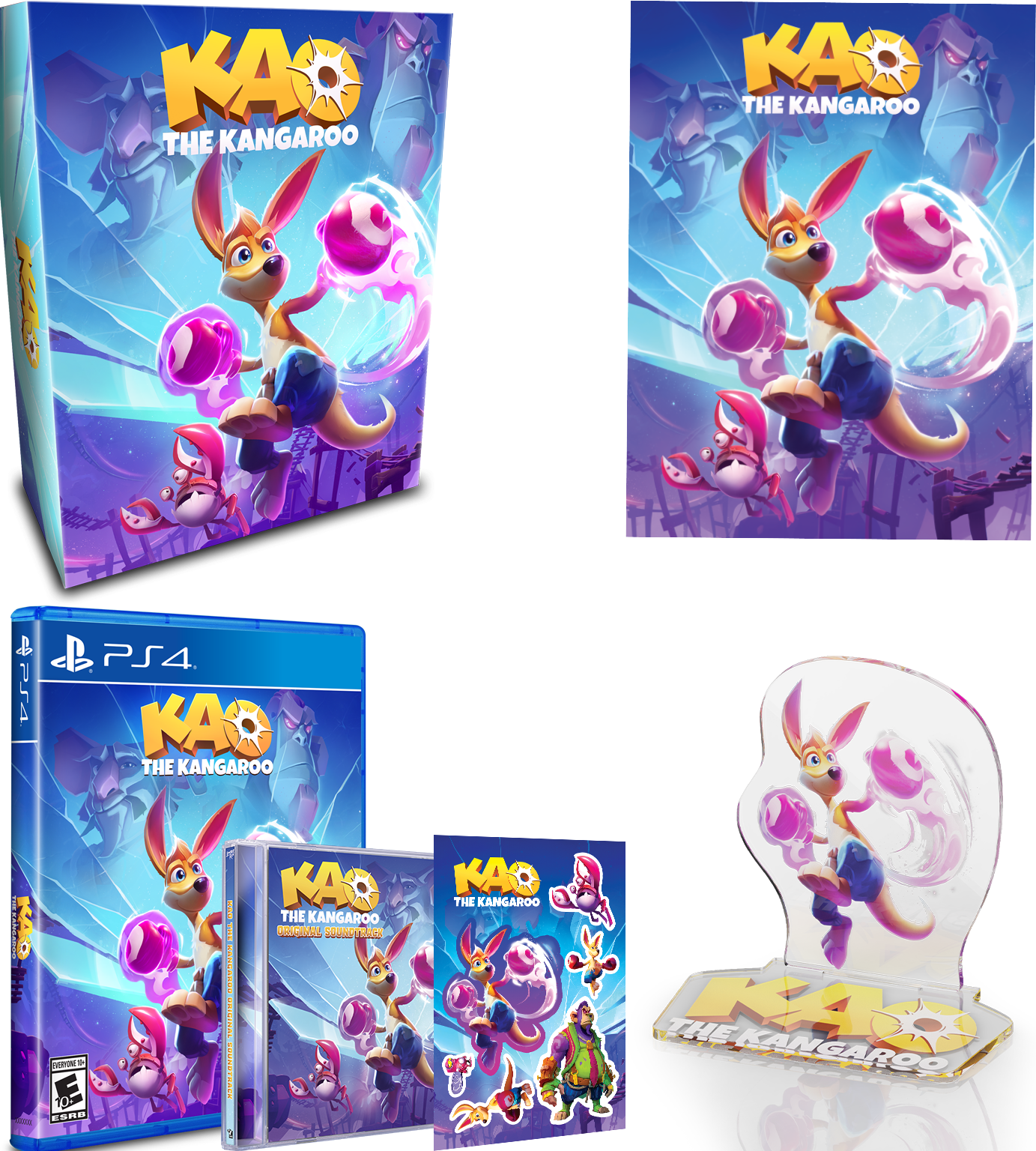 limited-run-kao-the-kangaroo-ps4-collector-s-edition-plattformer image 2