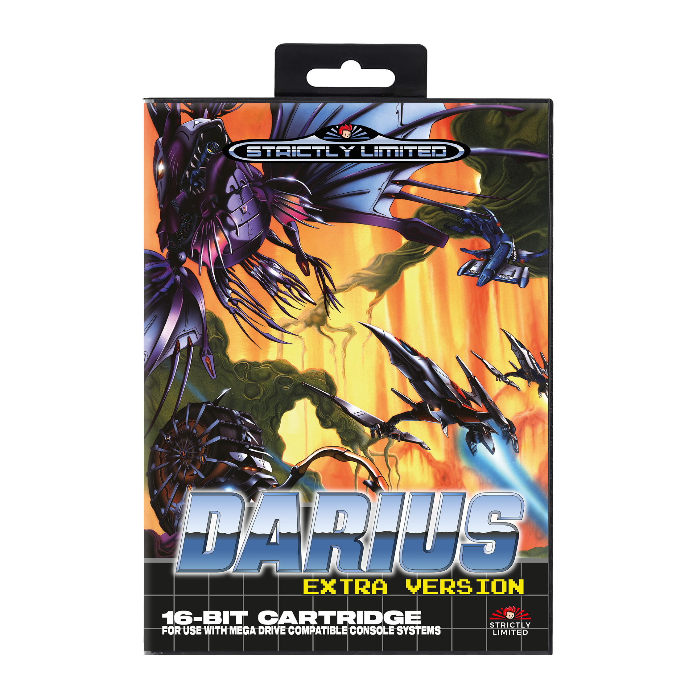 strictly-limited-games-darius-extra-version-mega-drive-modul image 1