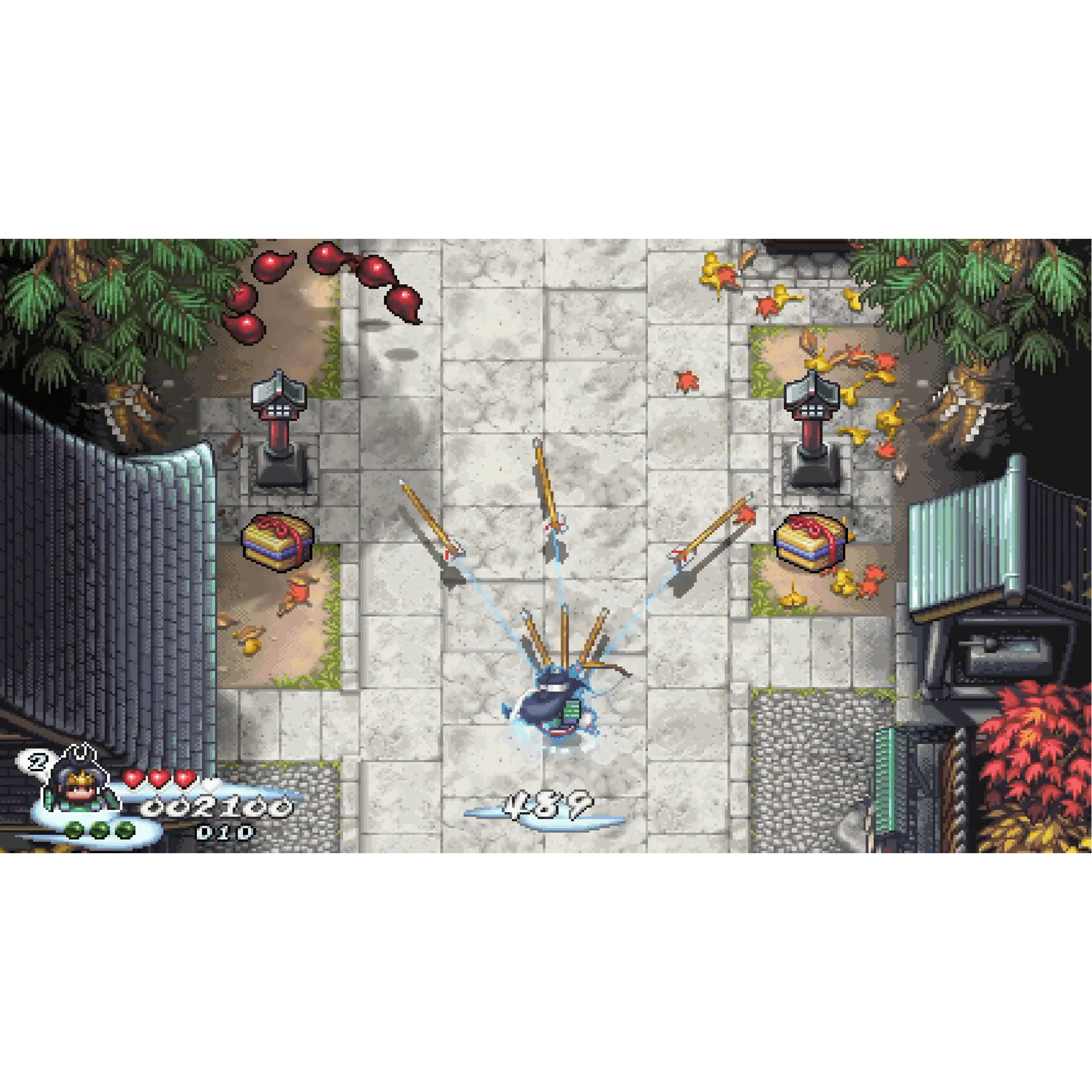 inin-pocky-rocky-reshrined-ps4-spiel-shoot-em-up-standard image 4