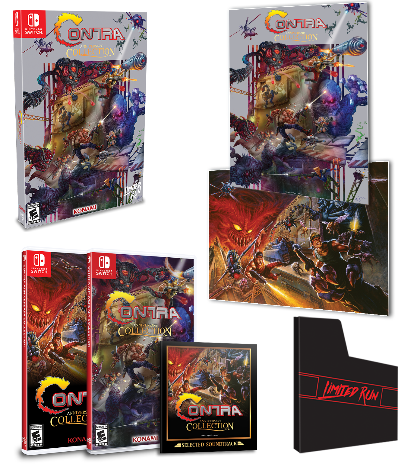 switch-limited-run-contra-anniversary-collection-classic-edition image 2