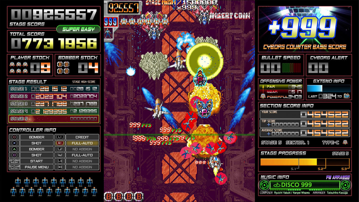 limited-run-398-dangun-feveron-ps4-spiel-shoot-em-up image 7