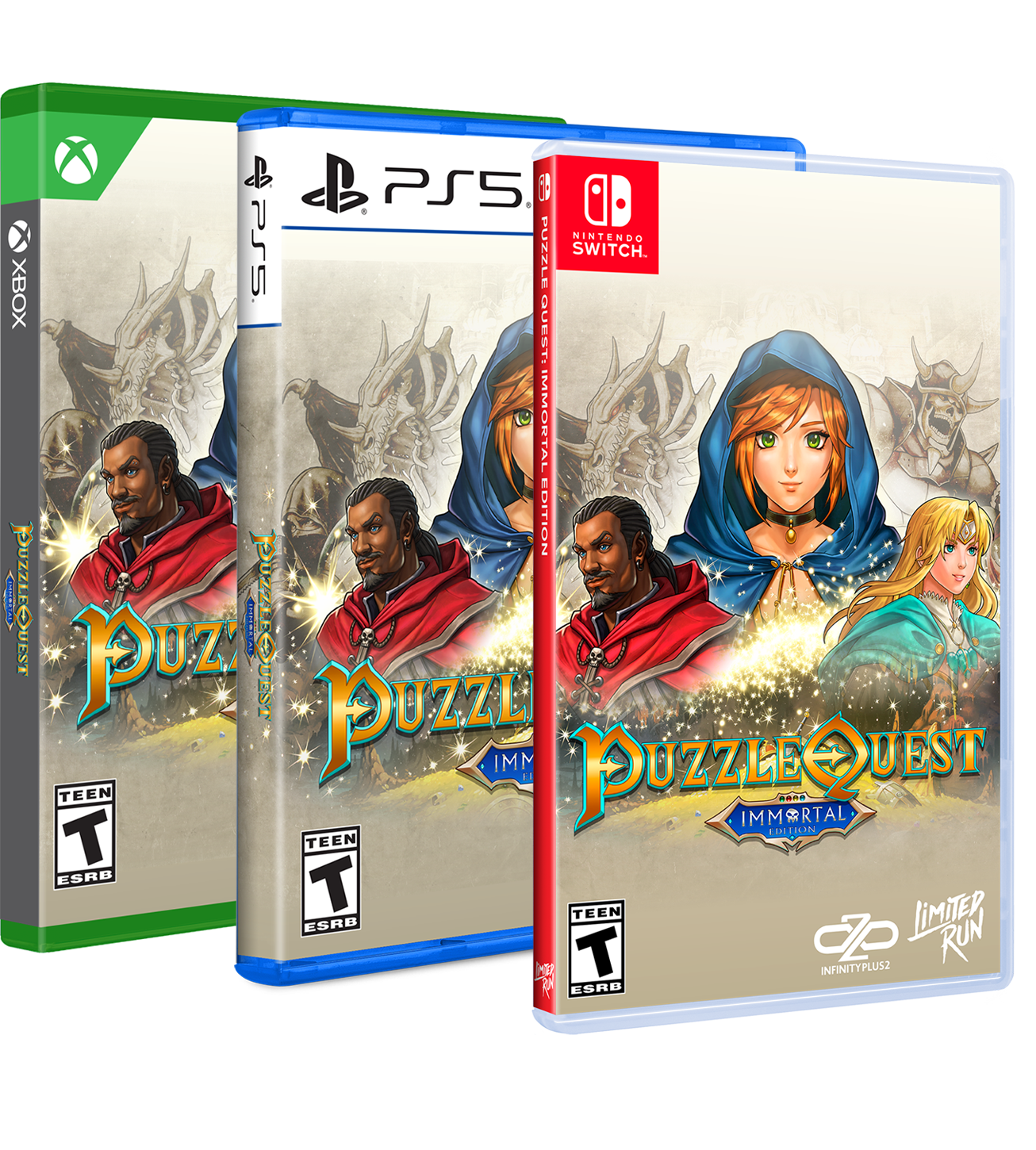 limited-run-puzzle-quest-immortal-edition-switch-ps5-xbox-spiel image 1