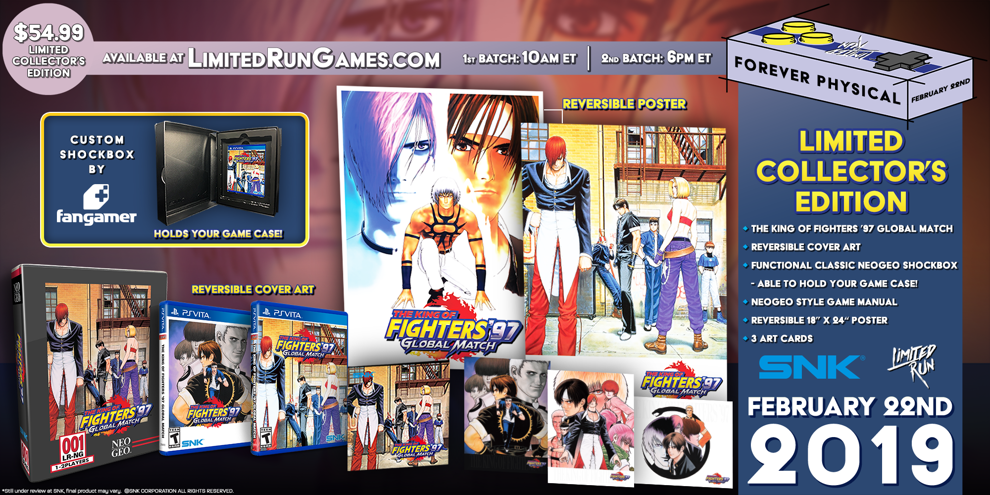 limited-run-205-king-of-fighters-97-vita-spiel-classic-edition image 2