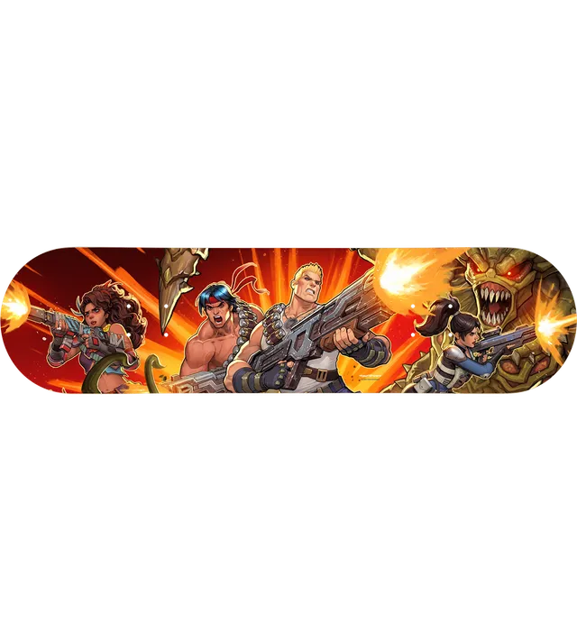 limited-run-contra-operation-galuga-skate-deck-holz image 1