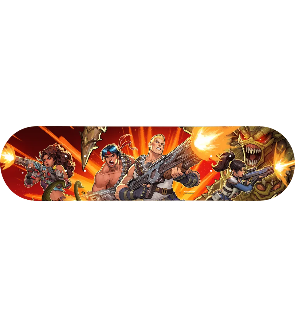 limited-run-contra-operation-galuga-skate-deck-holz image 1
