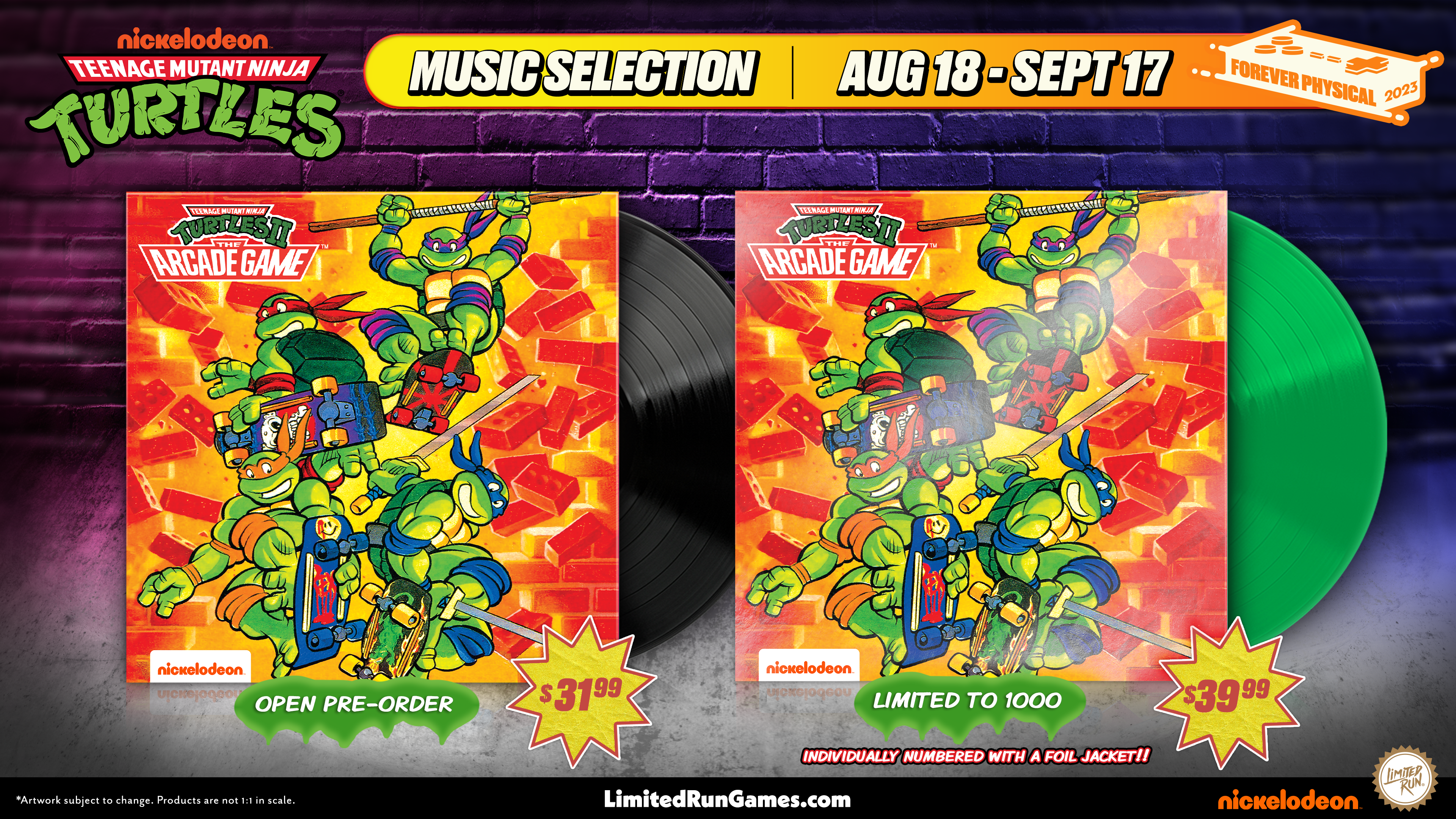 teenage-mutant-ninja-turtles-ii-arcade-vinyl-schallplatte-black-vinyl image 6