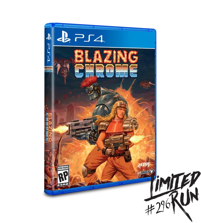 limited-run-games-296-blazing-chrome-ps4-spiel-standard image 1