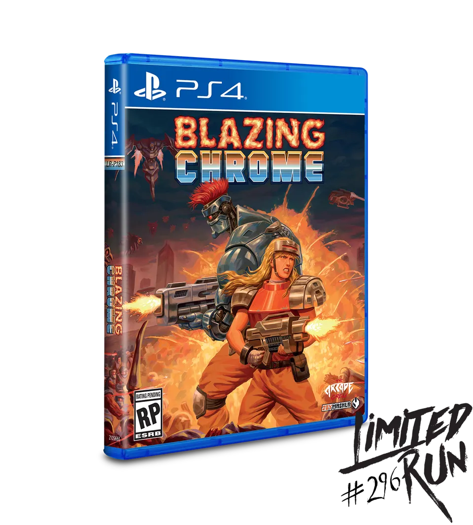 limited-run-games-296-blazing-chrome-ps4-spiel-standard image 1