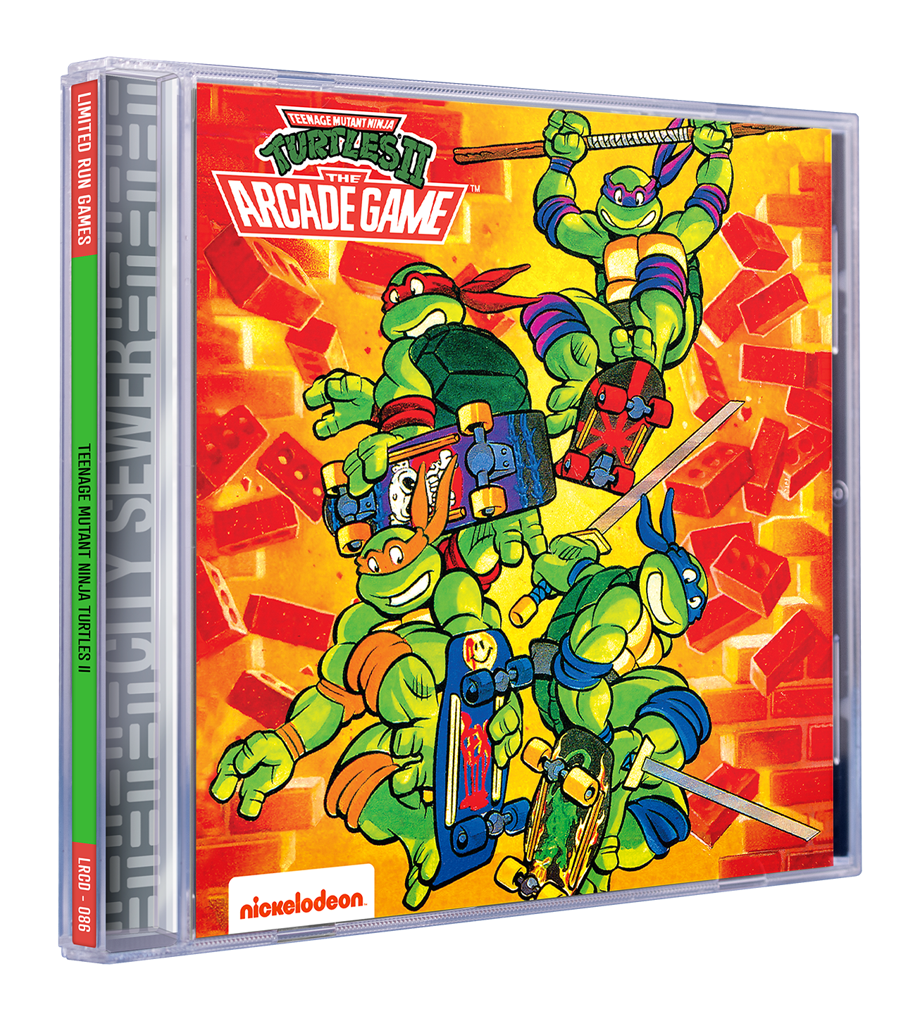 limited-run-games-turtles-ii-arcade-game-cd-soundtrack image 1