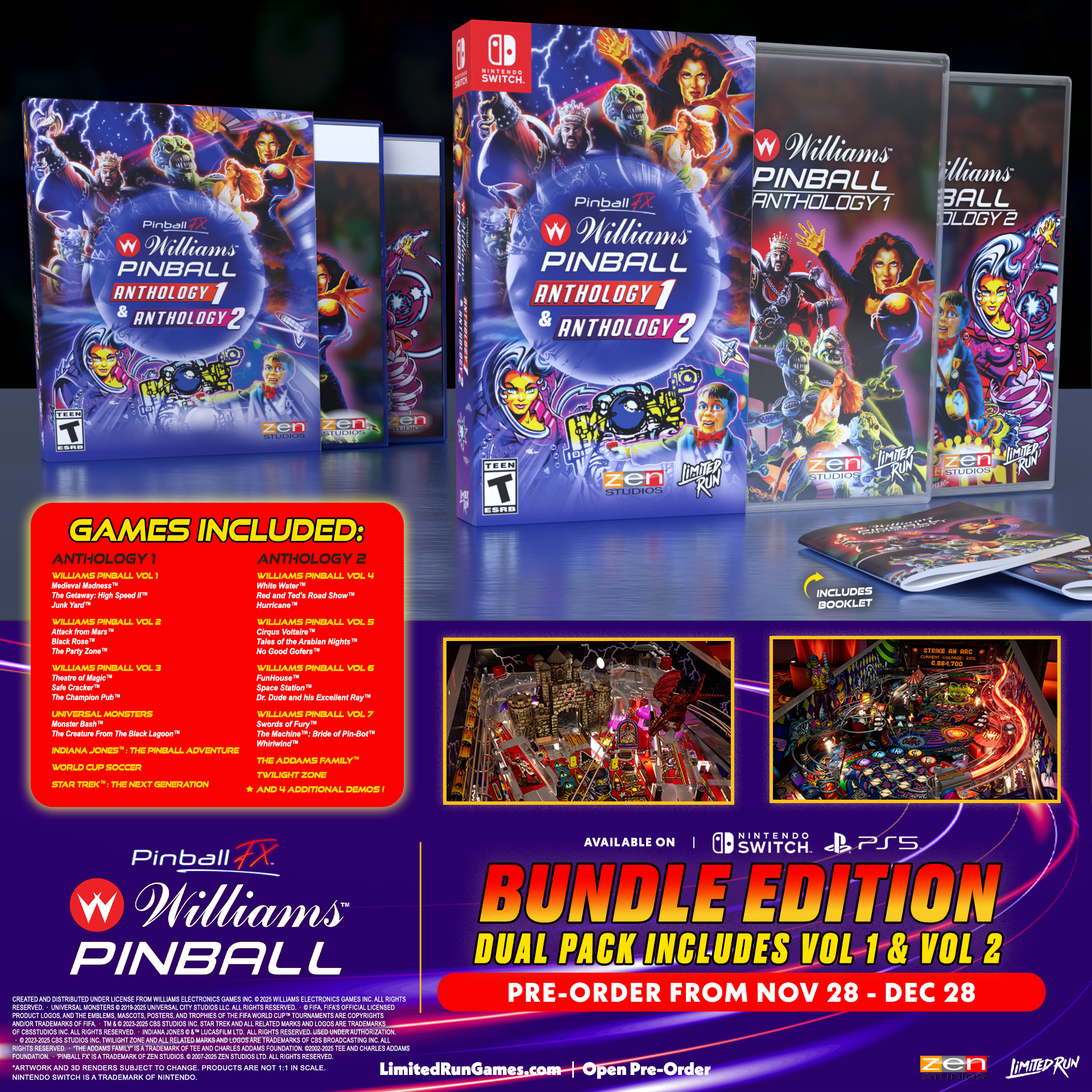 limited-run-pinball-fx-williams-anthology-switch-flipper-bundle image 2