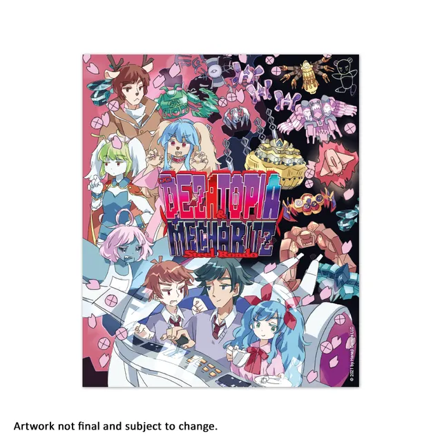 strictly-limited-dezatopia-mecha-ritz-art-card-alu-druck-14x17 image 1
