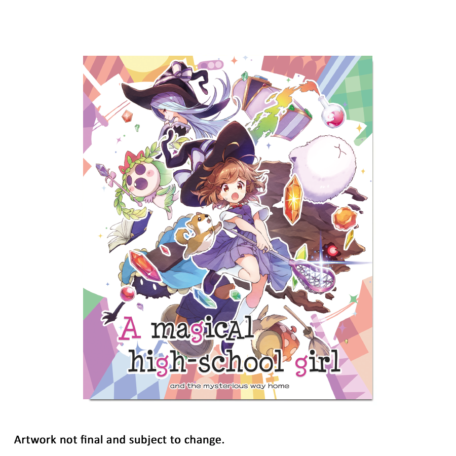 strictly-limited-art-card-a-magical-high-school-girl-kunstdruck-aluminium image 1