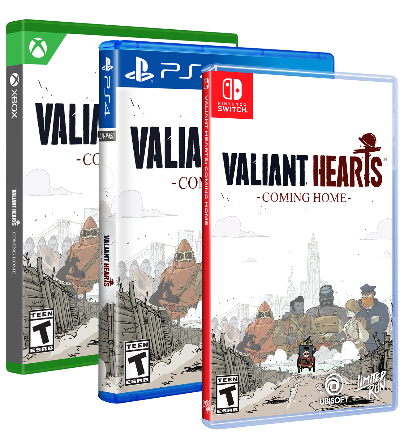 limited-run-valiant-hearts-coming-home-switch-spiel-standard-edition image 1